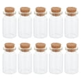 thumbnail image 4 of KAKOWELY Bottles With Caps Transparent 30Pcs 1.6X0.9X0.9In, 4 of 10