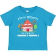 thumbnail image 3 of Inktastic Book My Reservation I'm Going to Grandma and Grandpa's Boys or Girls Baby T-Shirt, 3 of 5