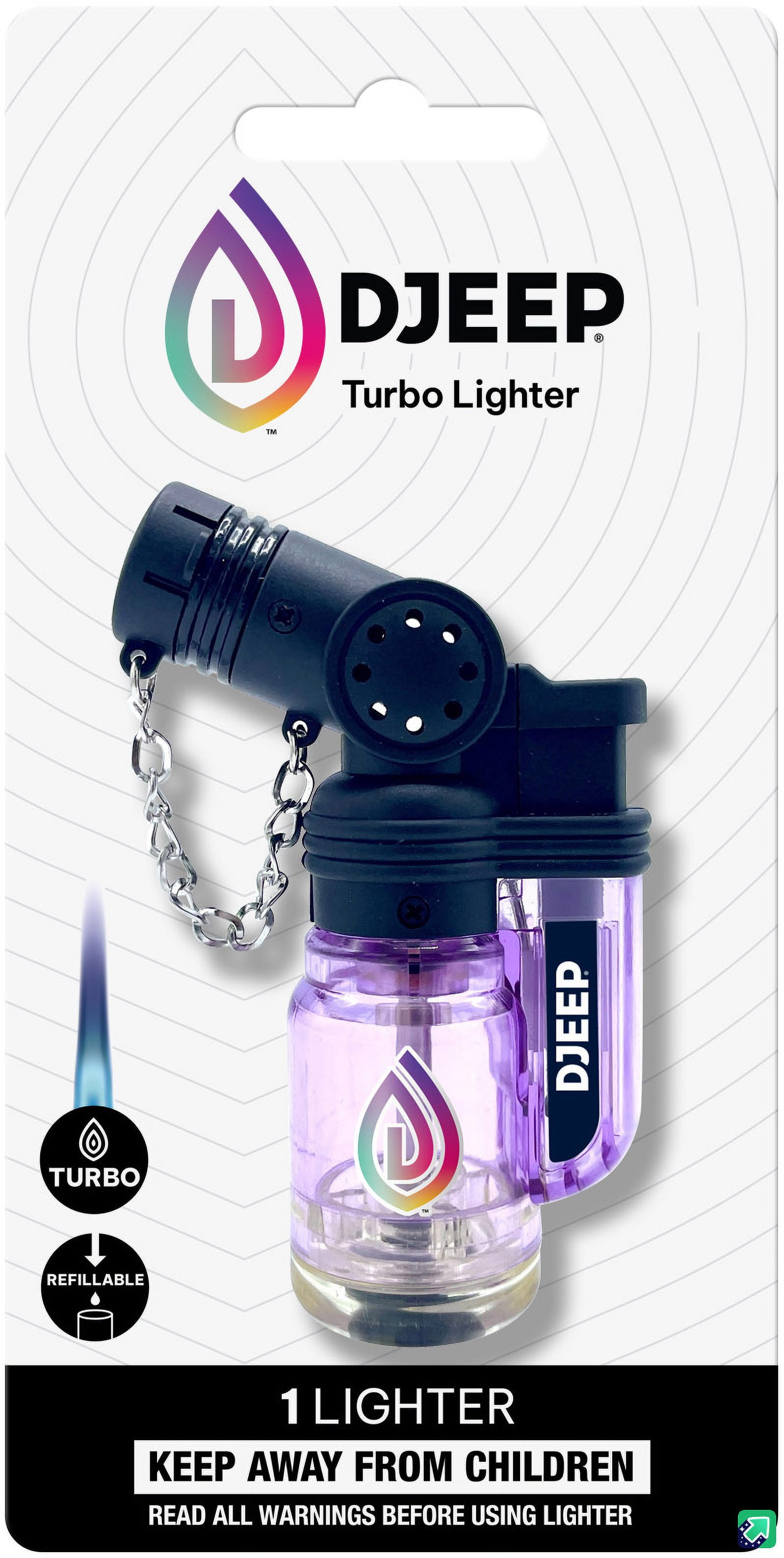 (3 pack) Djeep Turbo Lighter 1 Pack