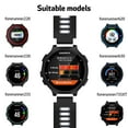 thumbnail image 3 of AIYOCK Compatible with Garmin Forerunner 235/230/220/735XT Band, 22mm Unisex Silicone Replacement Watch Band for Approach S20/S5/S6, 3 of 6