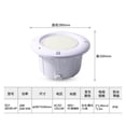 thumbnail image 3 of 18W, 25W, 35W Embedded Underwater Lights 12v Resin Filled Underwater Ip68 Waterproof Rgb Colorful Remote Control Swimming Pool Lights ,High Efficiency, 3 of 5