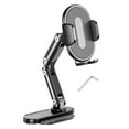 thumbnail image 6 of Professional Aluminum Dashboard Phone Mount Rack Holder Adhesive Base 360 Rotation Adjustable For 4-7 Inch Devices, 6 of 8