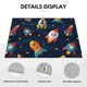 thumbnail image 3 of Fotbe Spaceships and Stars Alfombrilla de Secado para Cocina con Estampado, 18x24 Pulgadas, 3 of 7