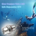 thumbnail image 2 of Sonducket Válvula de sobrepresión Válvulas de depresión seguras Cobre Anticorrosión Adaptador de larga duración Universal para buceo Deportes acuáticos, 2 of 6