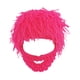 thumbnail image 1 of Gorro de punto para Barba, accesorios de fotografía, gorro cálido, gorro de invierno, gorros con barba tejidos para ciclismo en la calle, compras en Rosa oscuro L Yinane Sombrero tejido, 1 of 8