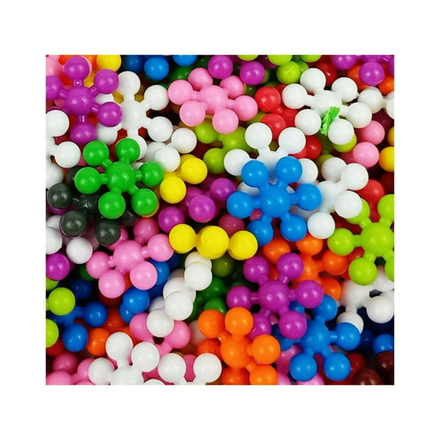 60/100/200Pcs Block Toys 3D Design Three-dimensional Rotating Fun Stable Color Recognition Multicolor Plum Blossom Building Blocks Birthday Gift