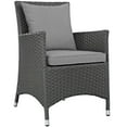 thumbnail image 5 of Modway Sojourn 11 Piece Outdoor Patio Sunbrella® Dining Set in Canvas Gray, 5 of 6