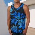 thumbnail image 1 of Camiseta sin mangas de cuello redondo para hombre, ropa deportiva para el hogar, pijamas, camiseta de color liso, blusa deportiva, blusa de poliéster para hombre, 1 of 5