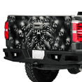 thumbnail image 3 of Lotusprinthandmade Skull Horror Tailgate Wrap 2 Sizes (26"x66"), skull tailgate decal, skeleton truck wrap, skull truck graphic, 3 of 5