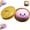 Purple, variant on Dumpling Squishies, Glitter Dumpling, Glitter Dumplings Squishy with Box, Dumplings Sensory Squeeze Toys for Stress Relief Stretchy Desk Toys Great Gifts