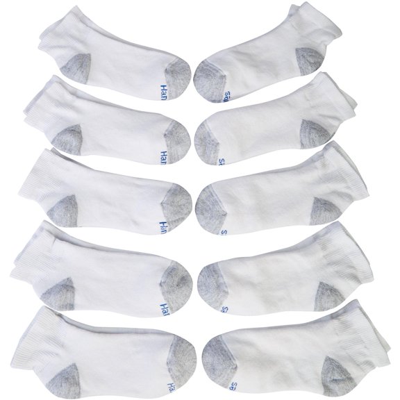 Hanes Boys 10-pk. Comfort Blend Ankle Socks