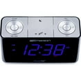 Emerson SmartSet Dual Alarm Clock Radio with Bluetooth Speaker, Large