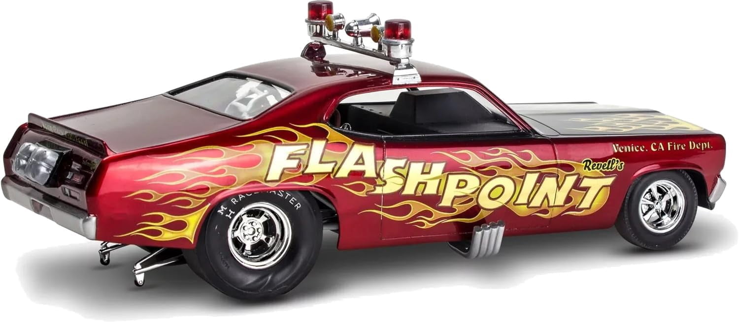 Revell 1970 Plymouth Duster Funny Car Model Building Kit 1:24 Scale 100-Piece