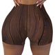 thumbnail image 2 of Fotbe Vintage Wood Shorts Sin Costuras – Shorts Deportivos de Cintura Alta para Mujer, Elásticos para Gimnasio, Yoga, Running o Ciclismo-XX-Large, 2 of 8