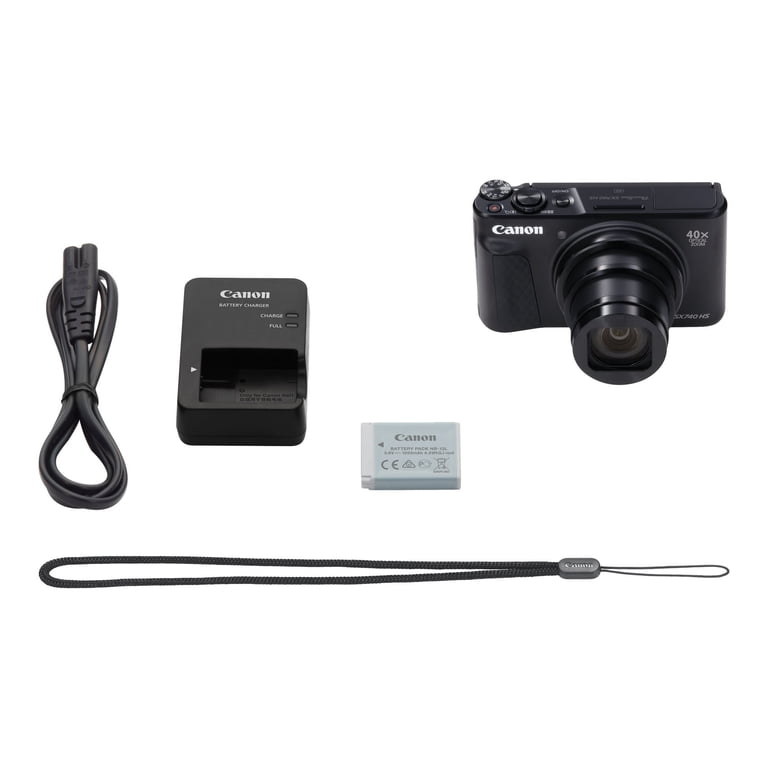 Canon PowerShot SX740 HS 4K Video, 40x Optical Zoom, 20.3MP CMOS