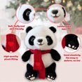 thumbnail image 7 of Cute Panda Stuffed Animal, Realistic Plush Toy with Blue Scarf - For Kids, Boys, Girls, Toddlers, Baby, Birthday Gifts, Home Decor, Bedroom, Playroom, Nursery, Christmas, Xmas, Valentine's Day, Daily, 7 of 7