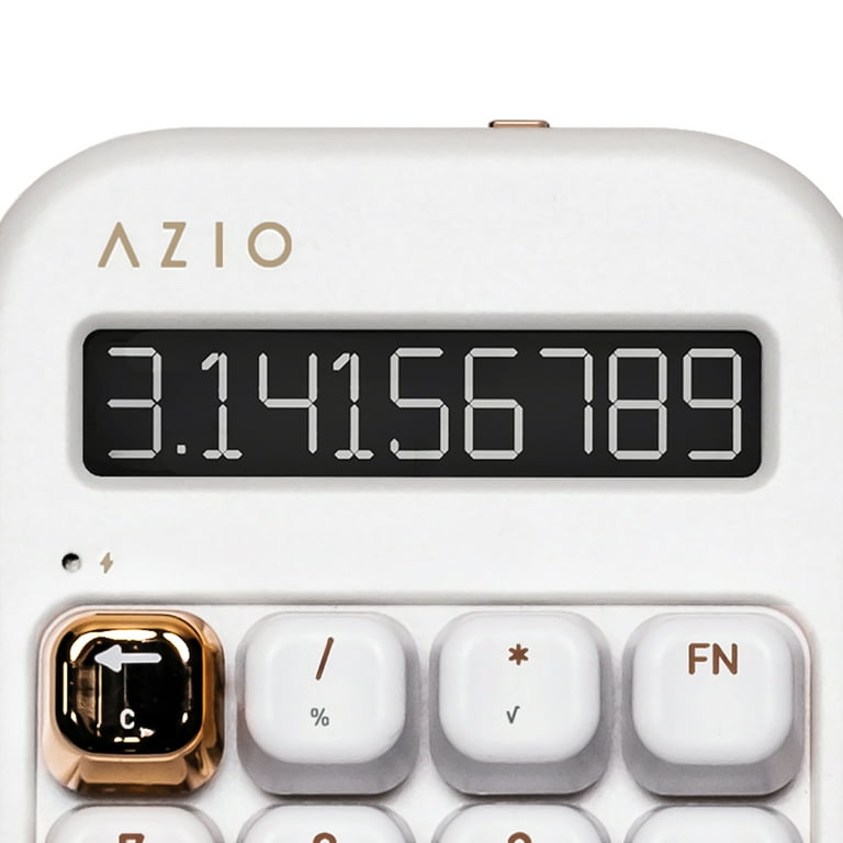Azio IZO Wireless Numeric Keypad and Calculator for Mac and PC