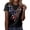 Black, variant on 2026 250th Anniversary of USA: Women's CrewNeck Short Sleeve Shirt Celebration Patriotic Flag Print 1776-2026 Tshirt, Vintage Commemorative Women's Long Sleeve Shirt 4th of July Black L