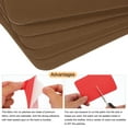 thumbnail image 3 of Parches de tela Uxcell para planchar Camello 4.9"x3.7" para ropa Paquete de 10, 3 of 6