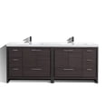 thumbnail image 6 of Alma Allier 84" Gloss White Vanity With A Integrated Sink, 6 of 12