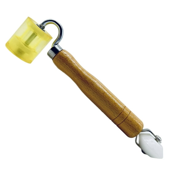 CIYISON Wood Seam Roller Efficient Seam Roller 225mm for Detailed Roofing & Decking Work