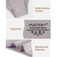 thumbnail image 5 of INNERSY Women's Cotton Bikini Panties 6-Pack, Breathable Everyday Underwear(2XL,Light), 5 of 8