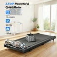 thumbnail image 4 of Walking Pad, Under Desk Treadmill, Portable Mini Treadmills for Home, Seamless One-Piece Molding Design, 265LBS Walkpad with Remote Control, APP, LED Display, 4 of 8