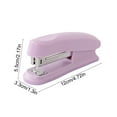 thumbnail image 3 of 12 Hole Heavy Duty Stapler Gun Multicolor Plastic Binding Machine for Office, Learning & Home Use with Compact Portable Design & Smooth Staple Performance(Purple),Ccwuwei, 3 of 9