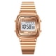 thumbnail image 2 of Reloj de pulsera digital con banda de acero inoxidable, resistente al agua hasta 30 m, estilo vintage, alarma, fecha, pantalla retroiluminada para hombres y mujeres., 2 of 9