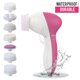 thumbnail image 1 of FELTECHELECTR Masajeador facial portátil, impermeable, 7 en 1, para el cuidado de la piel (rojo rosa), 1 of 6