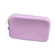 thumbnail image 4 of Monedero del parte movible del silicón para el bolso elegante portátil de la cartera de la tarjeta de la bolsa de asas de la playa Púrpura claro, 4 of 7