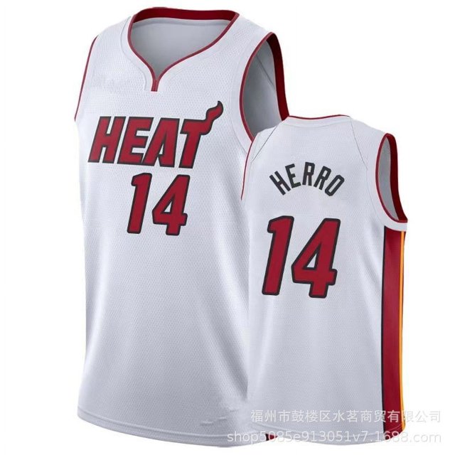 Jimmy Butler Miami Heat Vest Junior 8-20 Away Edition Fam Edition Player-SinKeeU