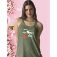 thumbnail image 2 of Mothers Day Rose Blooms Racerback Tank Women -Image by Shutterstock, Female XX-Large, 2 of 4