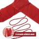 thumbnail image 2 of Hilo de crochet ZHAOCHENG 4 hilos 8 hebras acrílico suave multicolor rojo, 2 of 5