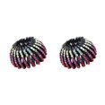 thumbnail image 2 of Justharion Hair Accessory Quick And Convenient Hair Styling Wide Teeth For Thick Hair Various Colors And Styles Gradient red 2Set, 2 of 6