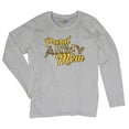 thumbnail image 5 of Proud Army Mom Women's Long Sleeve T-shirt US Military Family Pride Veteran Patriotic Armed Forces Mother's Day Licensed, 5 of 7
