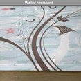 thumbnail image 6 of Ambesonne Dragonfly Place Mats Set of 4, Grunge Flower Buds, Standard Size, Pale Pink Brown Mint, 6 of 6
