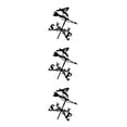 thumbnail image 3 of Indicadores meteorológicos del viento Wosthever Hierro de viento fácil Type1 NO1, 3 of 6