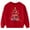 Red, variant on Aideaone Toddler Boys Sweatshirt Long Sleeve Boys Tractor/Truck Printed Sweatshirt Kids Crewneck Pullover Tops 3-6T