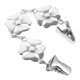 thumbnail image 3 of Curved Sweater Clip Decorative Accessory Silver Metal For Dress Birthday Formal Occasions 1Set, 3 of 4