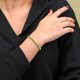 thumbnail image 4 of JeenMata 11 TCW Agosto de corte redondo - Peridoto - Pulsera de tenis con piedra natal para mujer en diseño de eternidad - Chapado en oro blanco, Mujer, Adulto, 4 of 6