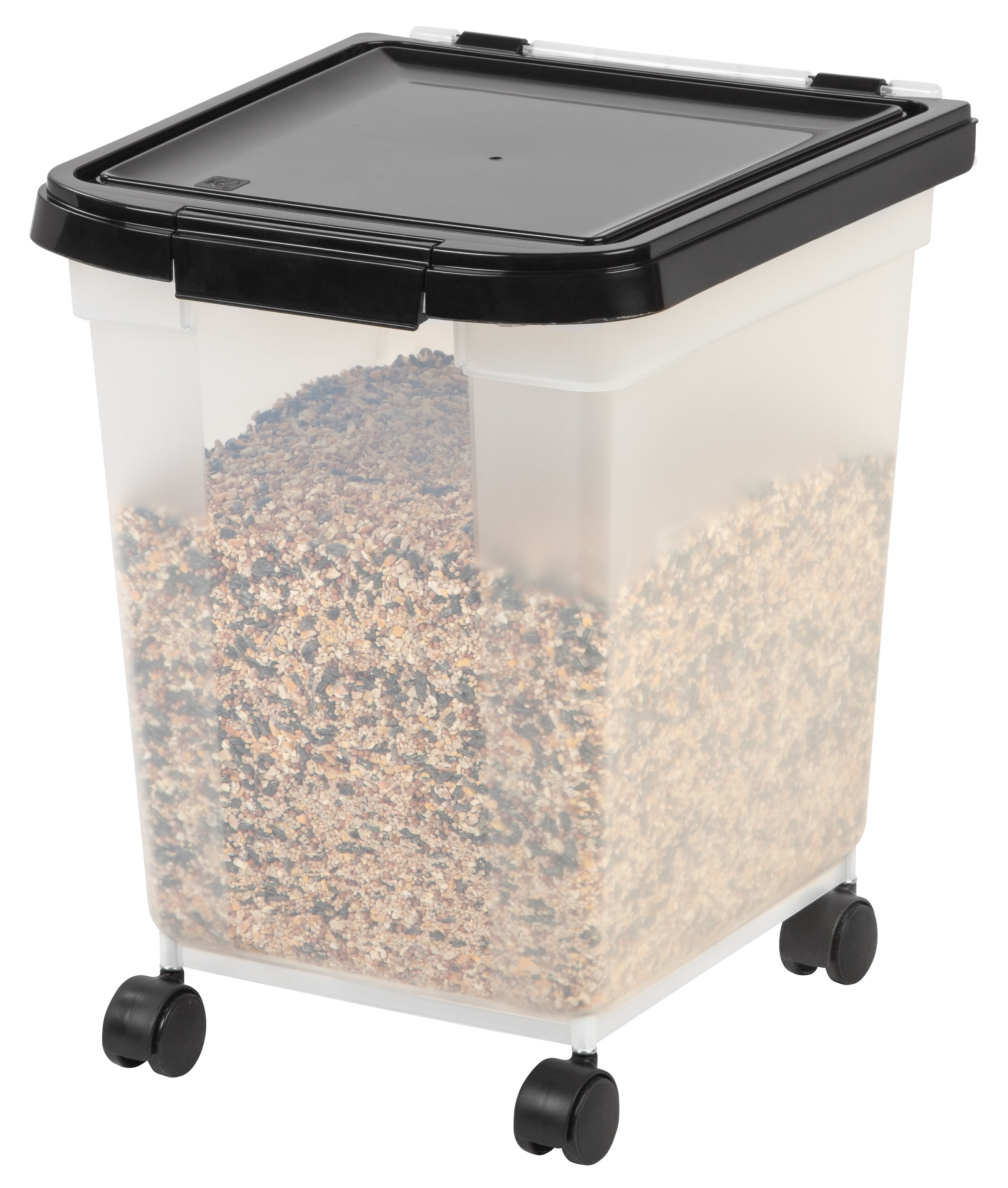 Cereal Containers Storage Dispenser Extra Large 1.5 Gallon (192 Oz) Keeps  Fresh Cereal Airtight Lid Plastic, Dog or Cat Food Containers Family-Size