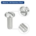 thumbnail image 4 of 304 Stainless Steel Machine Screws, 20 Pack M6x16mm Slotted Drive Pan Head Screw Bolts, 4 of 5