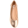 thumbnail image 5 of Journee Womens Kavn Comfort Insole Narrow Width Slip On Round Toe Ballet Flats, 5 of 10