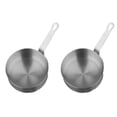 thumbnail image 4 of Matsuzay Juego de cacerola y olla pequeña de 2 piezas, fácil de transportar y liviano, amplia gama de usos, práctica cacerola para salsa L Type2 NO2, 4 of 6