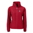 thumbnail image 2 of Women's Cutter & Buck  Red Los Angeles Angels Charter Eco Recycled Full-Zip Jacket, 2 of 3