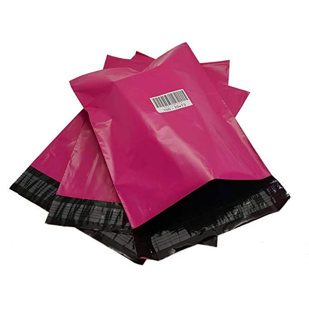 iMBAPrice 100 NEW 10x13 (HOT PINK) COLOR Poly Mailers Envelopes Bags