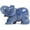 Blue Aventurine, variant on Carved Natural Amethyst Elephant Healing Crystal Guardian Statue Figurine Crafts 2 inch