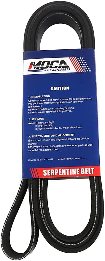 MOCA AUTOPARTS 6PK1650 Serpentine Belt for 94-95 for MOCA AUTOPARTS 6PK1650 Serpentine Belt for 94-95 for