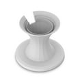 thumbnail image 1 of ruzhgo Speakers Racks Sturdy Plastic Material Speaker Bracket Simple High-strength Tabletop Sound Holder for Household Shop Black White, 1 of 6